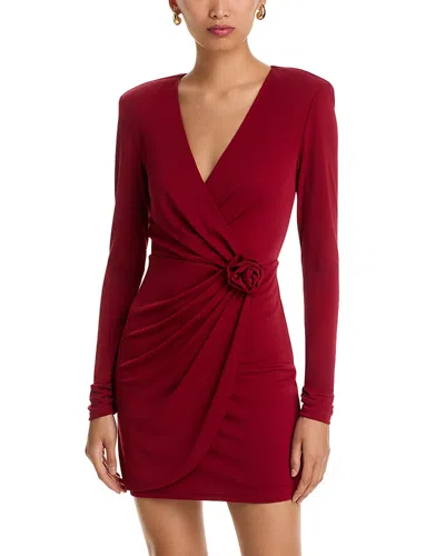 Cinq À Sept Cinq A Sept Saba Mini Dress In Red