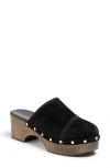 Cinq À Sept Saige Embroidered Clog In Black