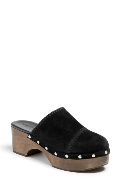 Cinq À Sept Saige Embroidered Clog In Black