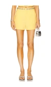 Cinq À Sept Samina Short In Lemon