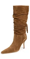 Cinq À Sept Samina Wrap Around Heel Boots Golden Sienna In Brown