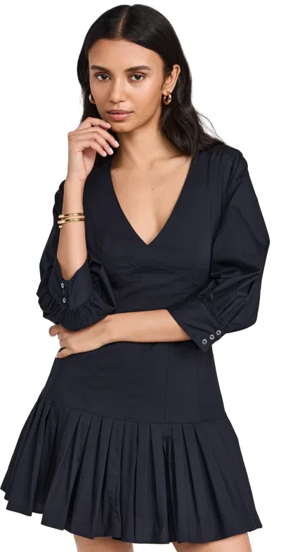 modest long sleeve dresses PRETTYGARDEN Women's 2025 Elegant Maxi V Neck Flowy Men's White Pleat Front 30offdresses37 Size:48R