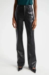 Cinq À Sept Shailene Studded Pants In Black