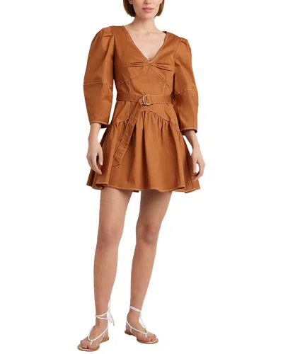 Cinq À Sept Siene Dress In Brown