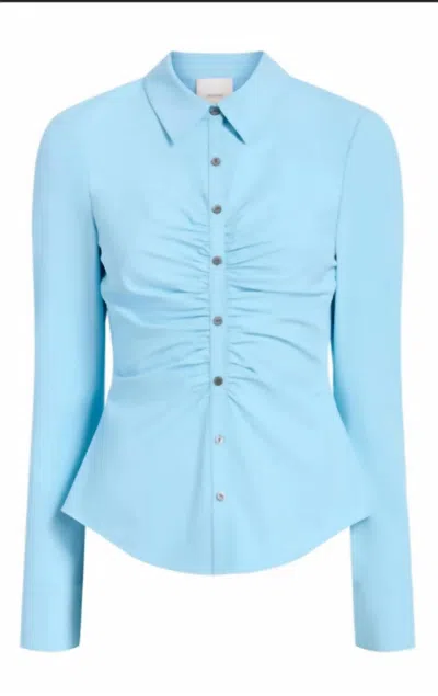 Cinq À Sept Sienna Top In Blue