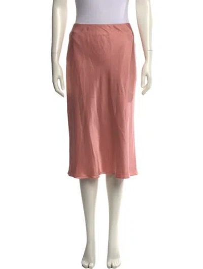 Pre-owned Cinq À Sept Silk Knee-length Skirt