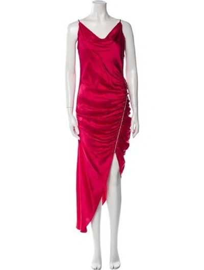 Pre-owned Cinq À Sept Silk Long Dress