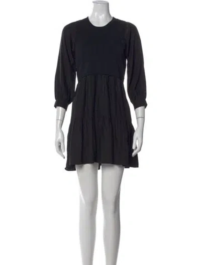 Pre-owned Cinq À Sept Silk Mini Dress In Pink