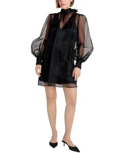 Cinq À Sept Silk Reo Dress In Black