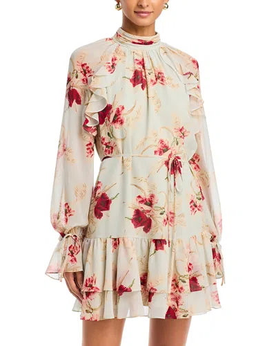 Cinq À Sept Cinq A Sept Silviane Wilted Poppy Dress In Multi