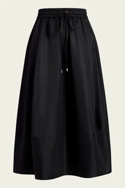 Cinq À Sept Sirani Midi Skirt In Black