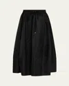 Cinq À Sept Sirani Parachute Skirt With Pockets In Black