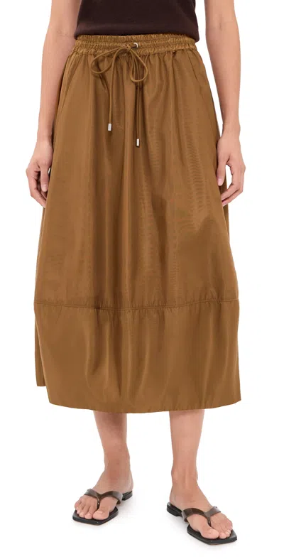 Cinq À Sept Sirani Skirt Toffee In Brown
