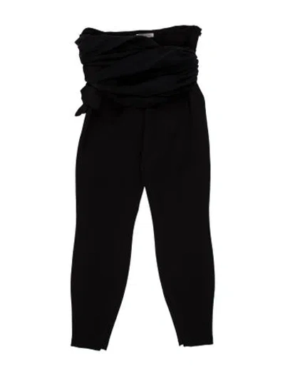 Pre-owned Cinq À Sept Skinny Leg Pants In Black