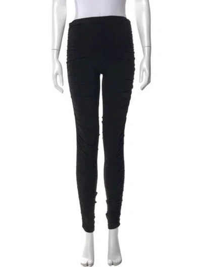 Pre-owned Cinq À Sept Skinny Leg Pants In Black