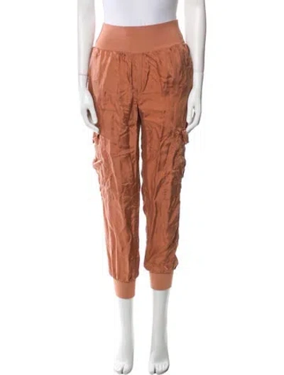 Pre-owned Cinq À Sept Skinny Leg Pants In Brown