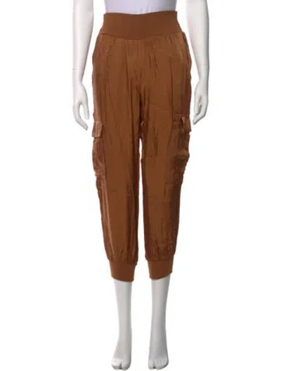 Pre-owned Cinq À Sept Skinny Leg Pants In Brown