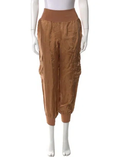 Pre-owned Cinq À Sept Skinny Leg Pants In Brown