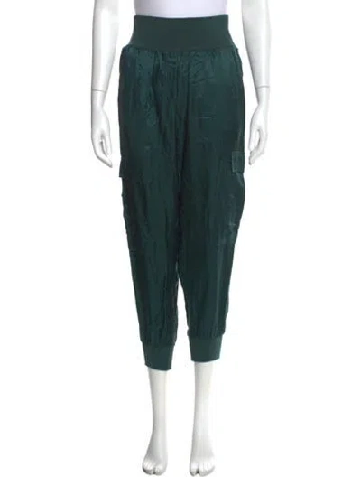 Pre-owned Cinq À Sept Skinny Leg Pants In Green