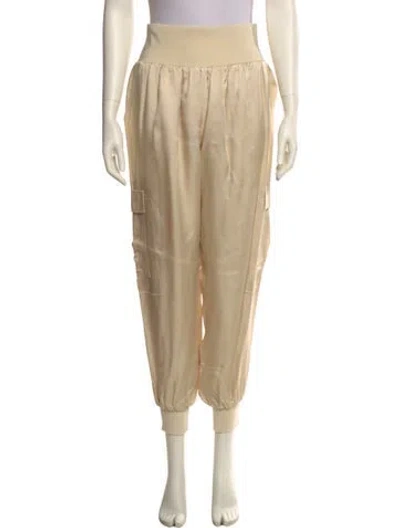 Pre-owned Cinq À Sept Skinny Leg Pants In Neutral