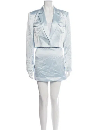 Pre-owned Cinq À Sept Skirt Set In Blue