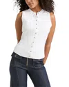 Cinq À Sept Cinq A Sept Beverly Sleeveless Tee In White