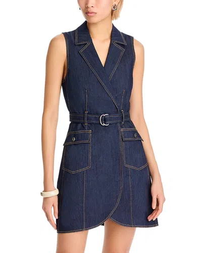 Cinq À Sept Cinq A Sept Sleeveless Jenessa Dress In Indigo