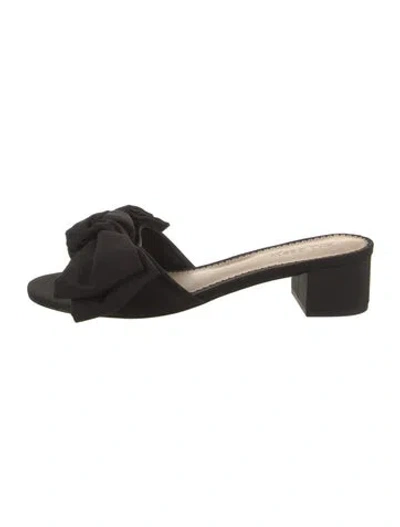 Pre-owned Cinq À Sept Slides In Black