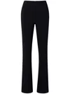 Cinq À Sept Slightly-flared Tailored Trousers In Schwarz