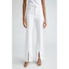 Cinq À Sept Women's Braided Denim Flared Ferna Pant In White In White