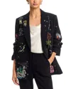 Cinq À Sept Cinq A Sept Starry Scribbles Kelsa Blazer In Multi
