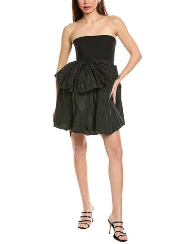 Cinq À Sept Stella Liv Side Bow Dress In Black