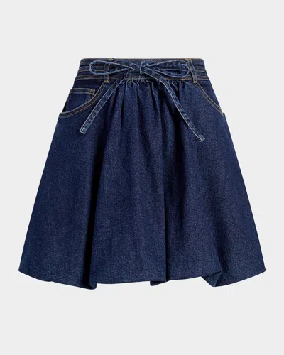 Cinq À Sept Steph Denim Bubble Skirt