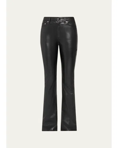Cinq À Sept Stevie Faux-leather Pants In Black