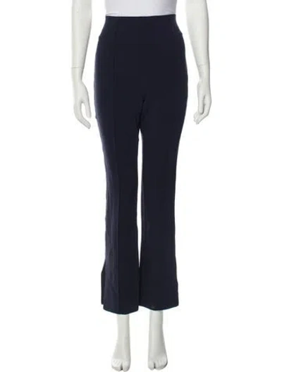 Pre-owned Cinq À Sept Straight Leg Pants In Black