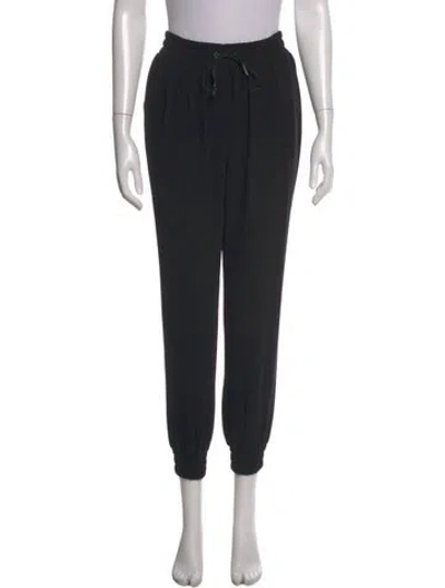 Pre-owned Cinq À Sept Straight Leg Pants In Black