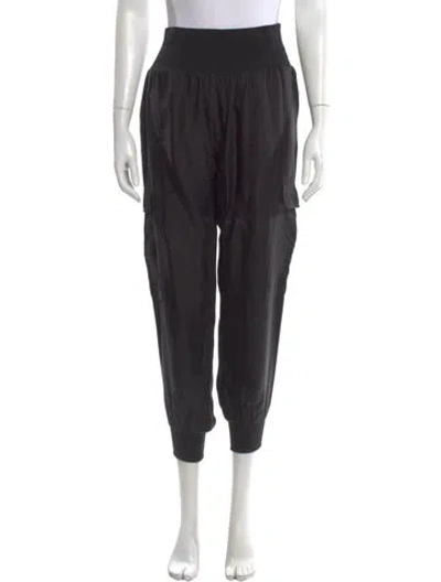 Pre-owned Cinq À Sept Straight Leg Pants In Black