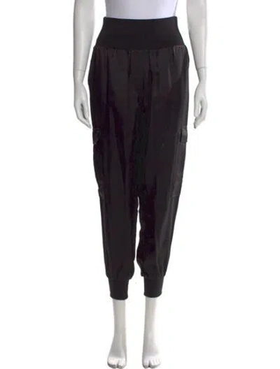 Pre-owned Cinq À Sept Straight Leg Pants In Black