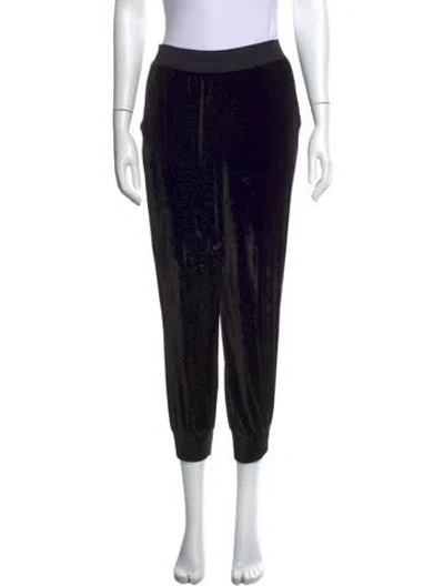 Pre-owned Cinq À Sept Straight Leg Pants In Black