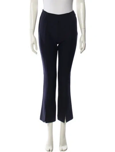 Pre-owned Cinq À Sept Straight Leg Pants In Blue