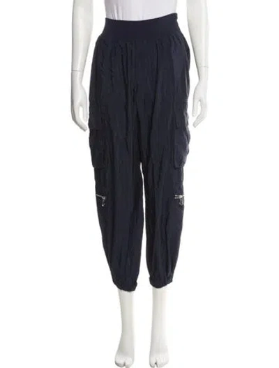 Pre-owned Cinq À Sept Straight Leg Pants In Blue