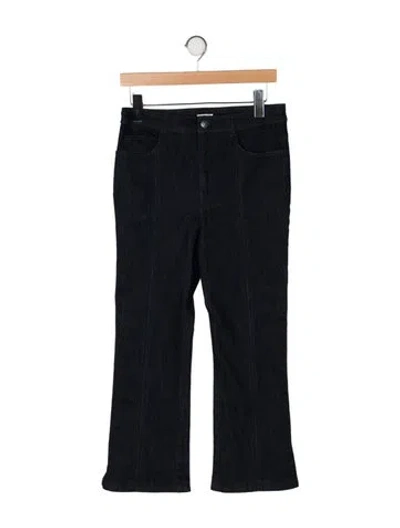 Pre-owned Cinq À Sept Straight Leg Pants In Blue