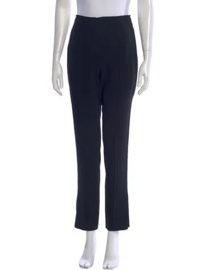 Pre-owned Cinq À Sept Straight Leg Pants In Blue