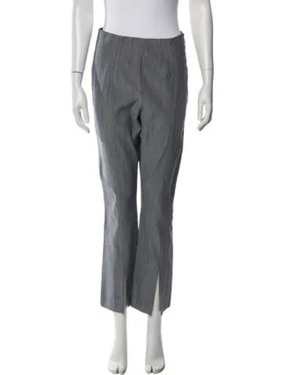 Pre-owned Cinq À Sept Straight Leg Pants In Blue