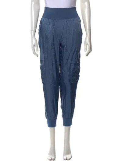 Pre-owned Cinq À Sept Straight Leg Pants In Blue