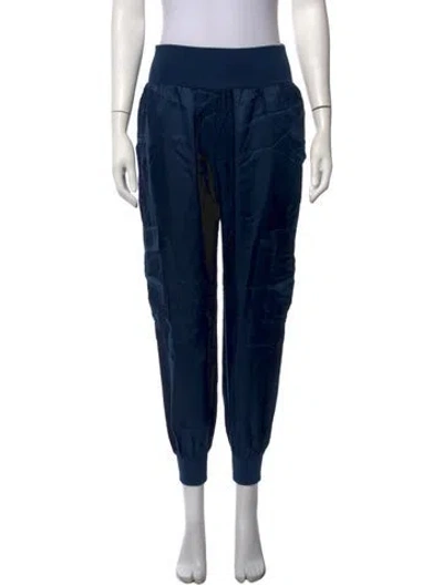 Pre-owned Cinq À Sept Straight Leg Pants In Blue