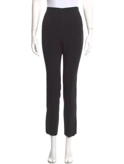 Pre-owned Cinq À Sept Straight Leg Pants In Gray