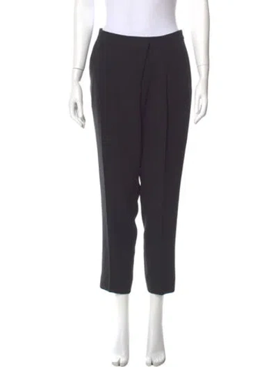 Pre-owned Cinq À Sept Straight Leg Pants In Gray