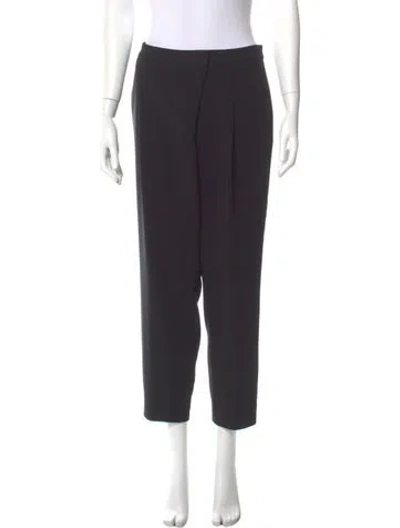 Pre-owned Cinq À Sept Straight Leg Pants In Gray