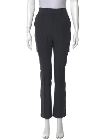 Pre-owned Cinq À Sept Straight Leg Pants In Gray
